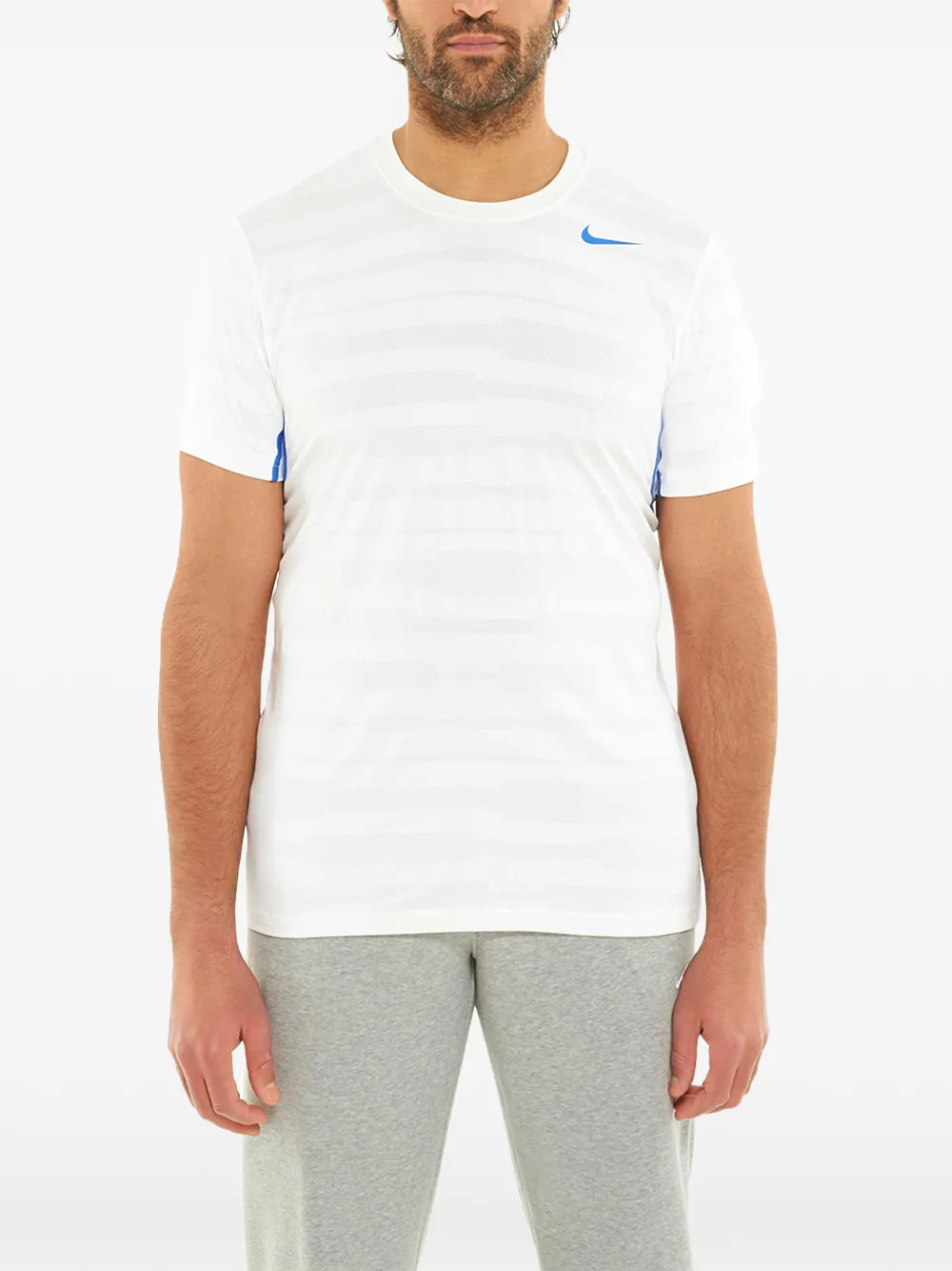 Nike Dri-FIT logo-print T-shirt - Weiß