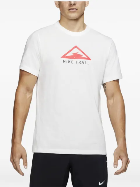 Nike Dri-fit Trail logo-print T-shirt