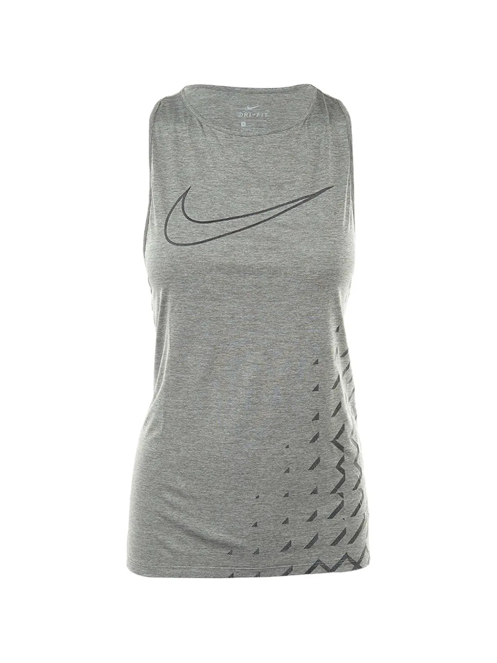 Nike Breathe logo-print tank top - Grau