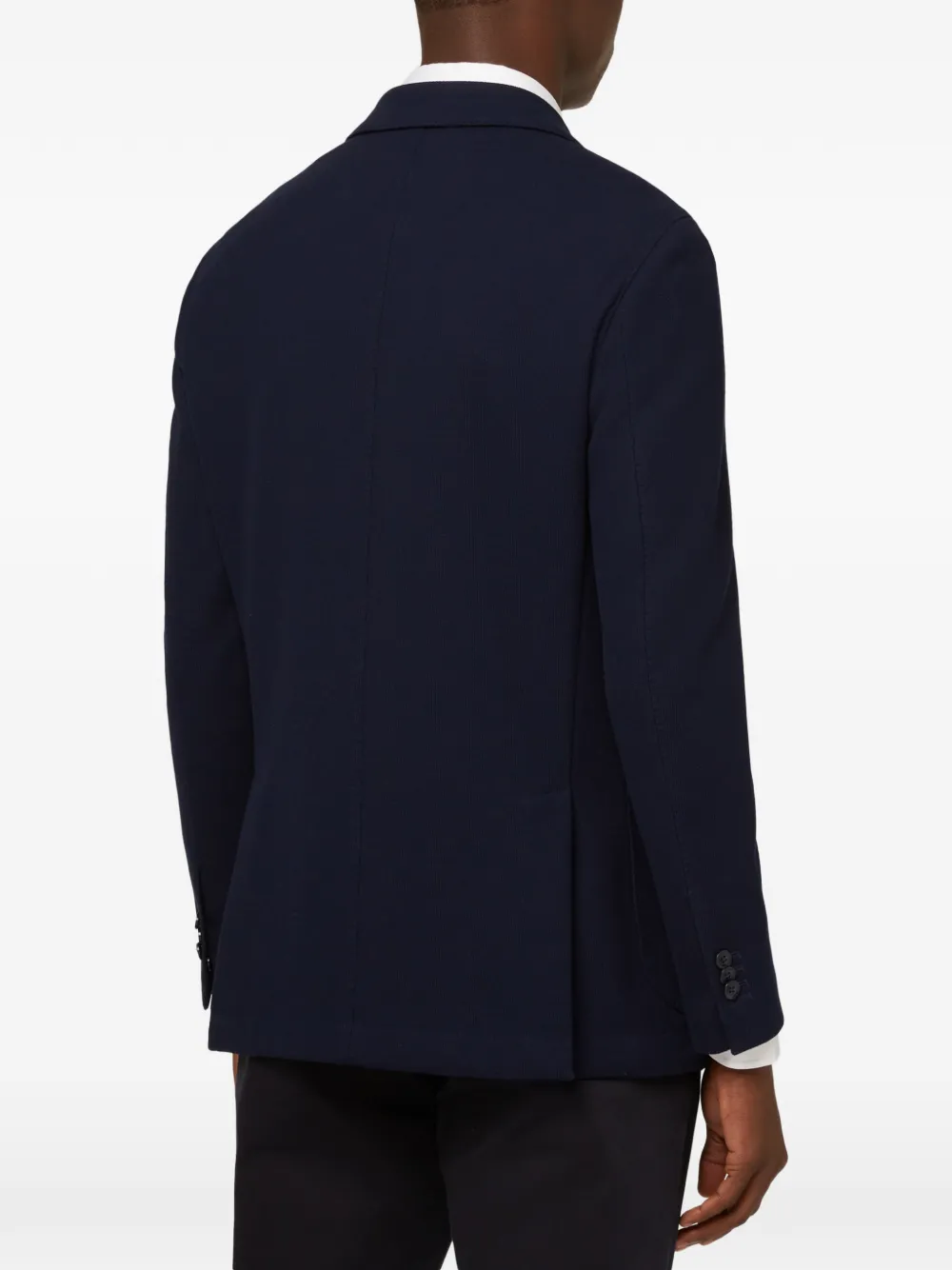 Boggi Milano Blazer met lange mouwen en knopen Blauw