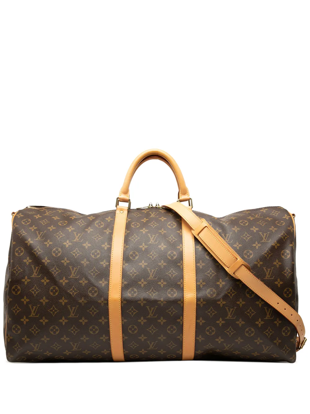 Louis Vuitton Pre-Owned 1997 Monogram Keepall Bandouliere 60 travel bag - Marrone