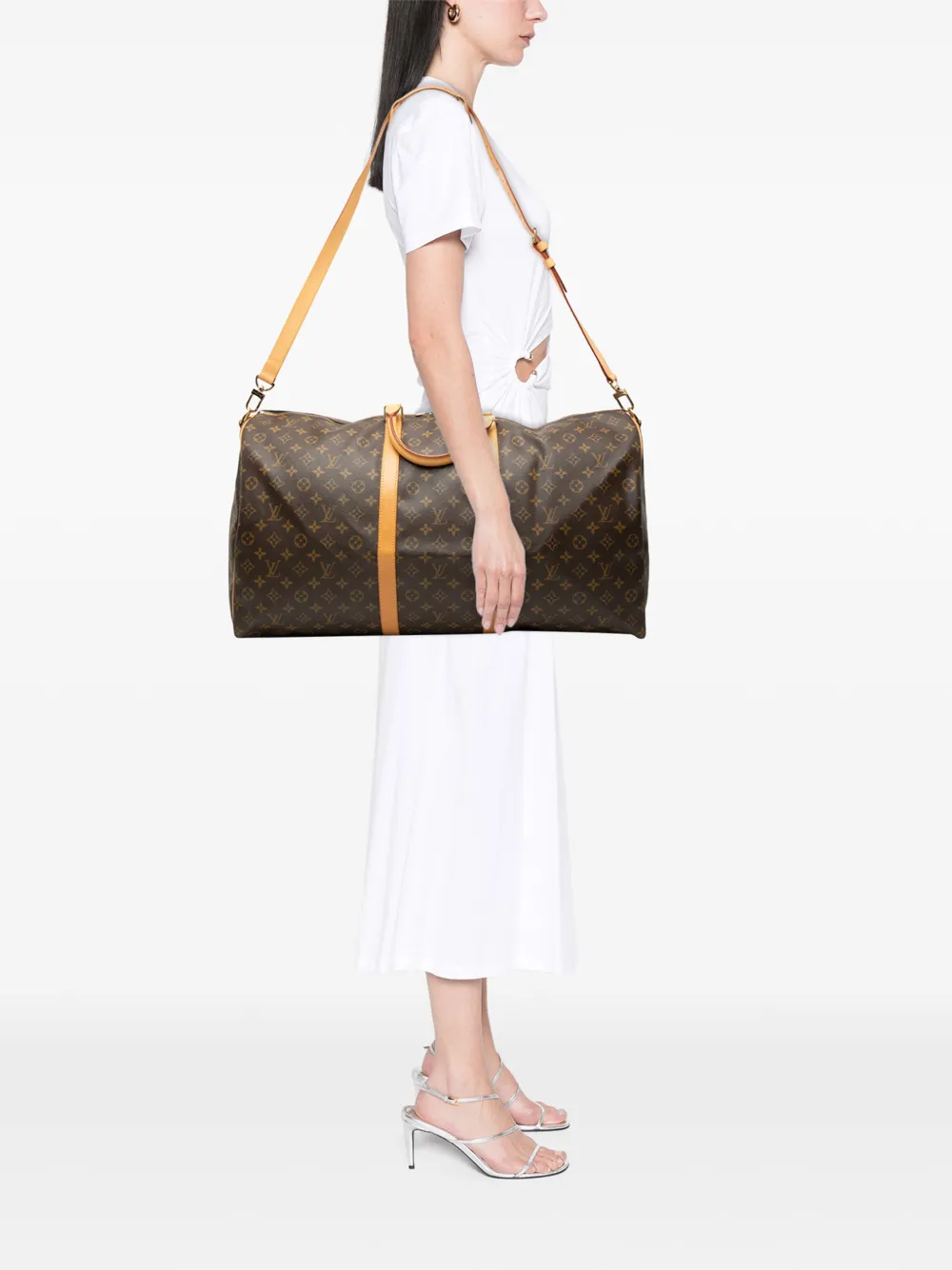 Louis Vuitton Pre-Owned 1997 モノグラム キーポル バンドリエール 60