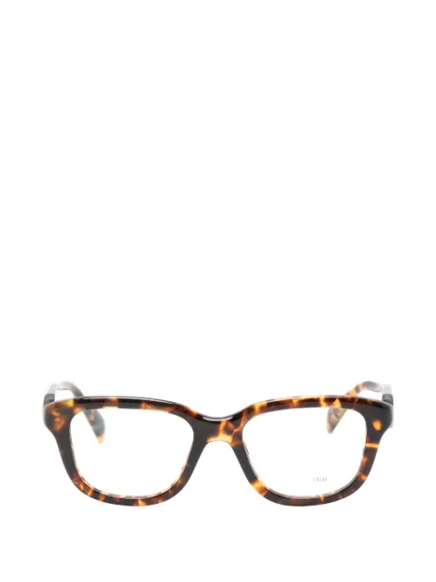 Miu Miu Eyewear tortoiseshell-pattern glasses