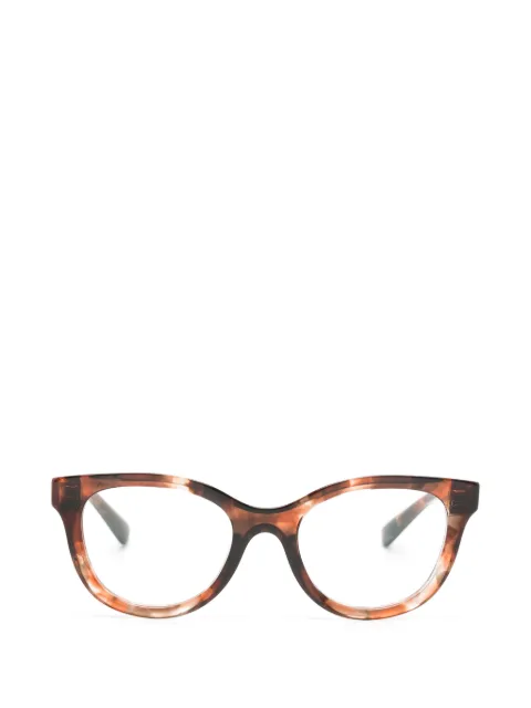 Dolce & Gabbana Eyewear Cat-Eye-Brille in Schildpattoptik