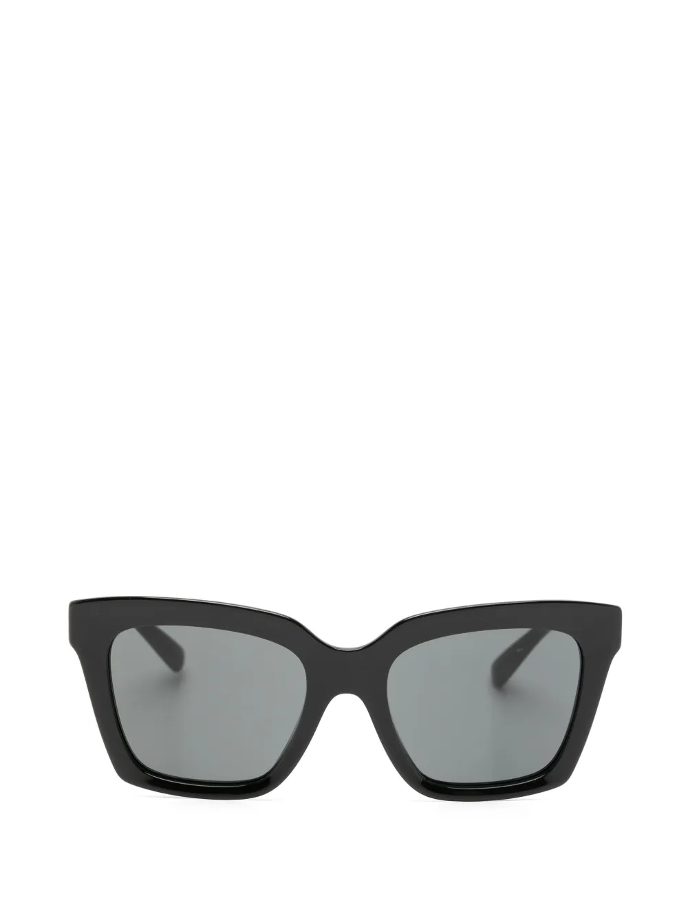 Dolce & Gabbana Eyewear logo-plaque square-frame sunglasses - Nero