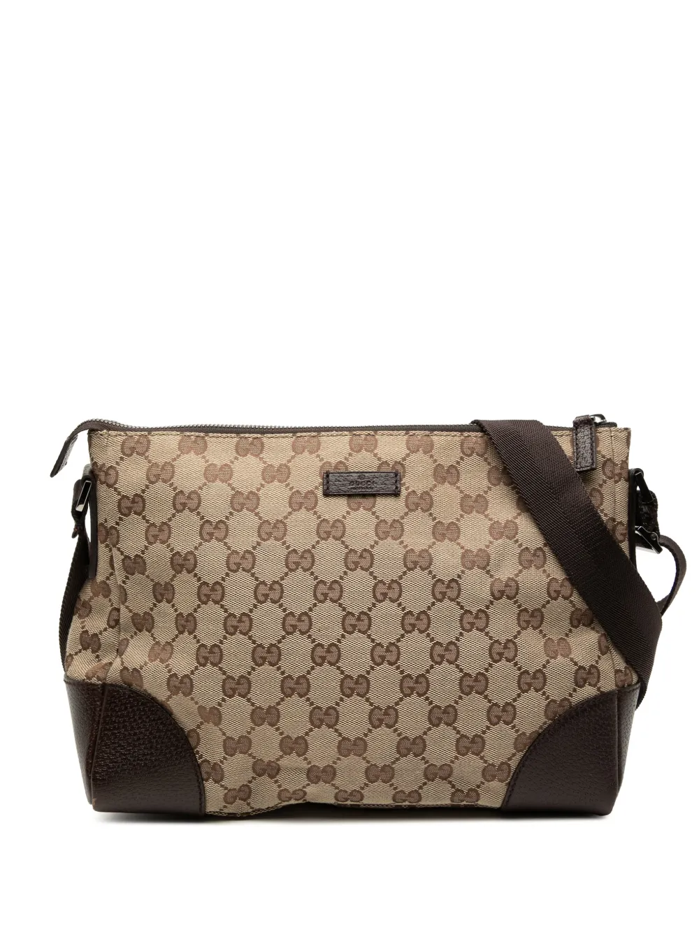 Gucci Pre-Owned 2000-2015 GG Canvas crossbody bag - Toni neutri