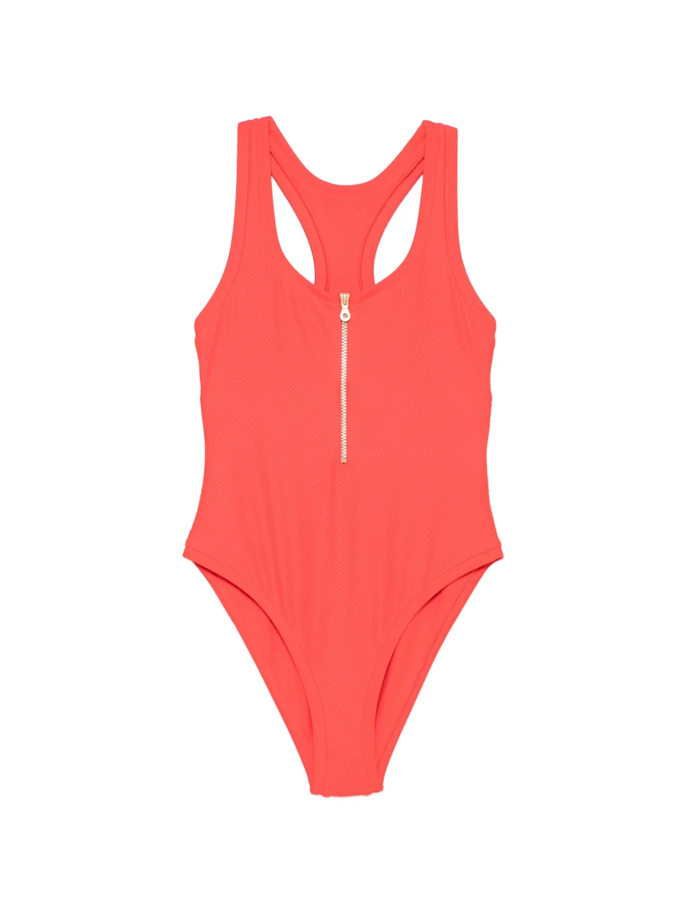 Heidi Klein Costume da bagno con zip - Rosso