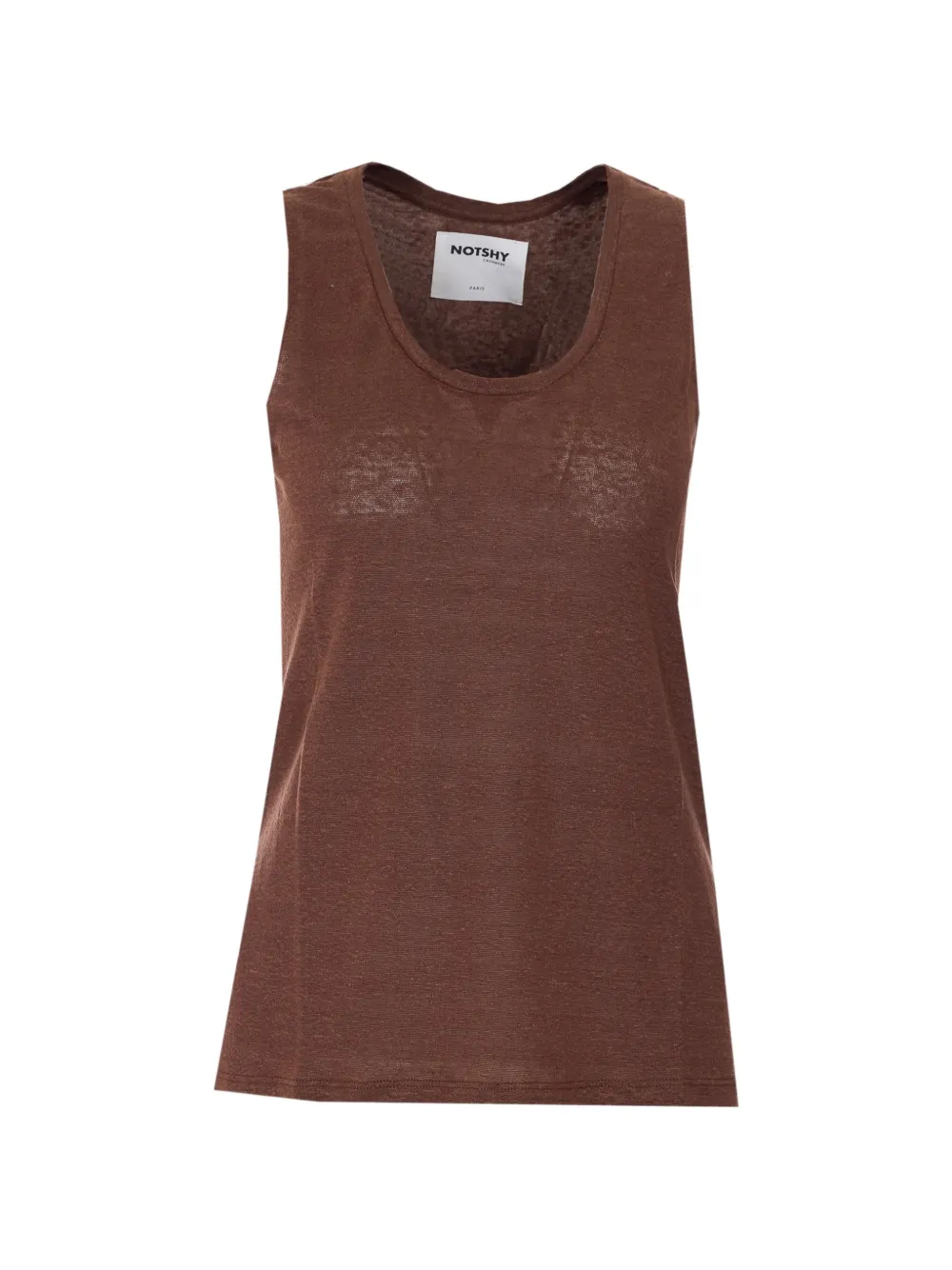 NOTSHY Yana tank top - Marrone