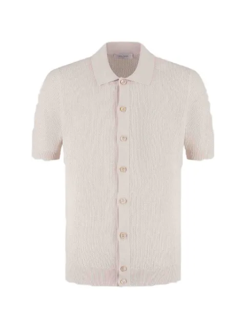 Gran Sasso open-knit short-sleeve shirt