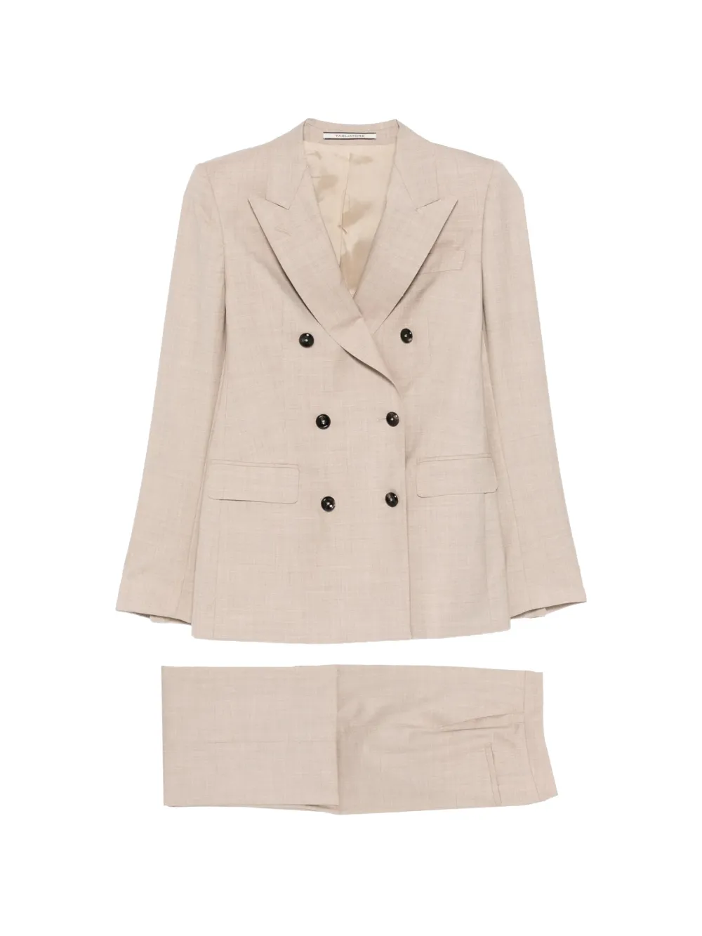 Tagliatore double-breasted suit - Toni neutri