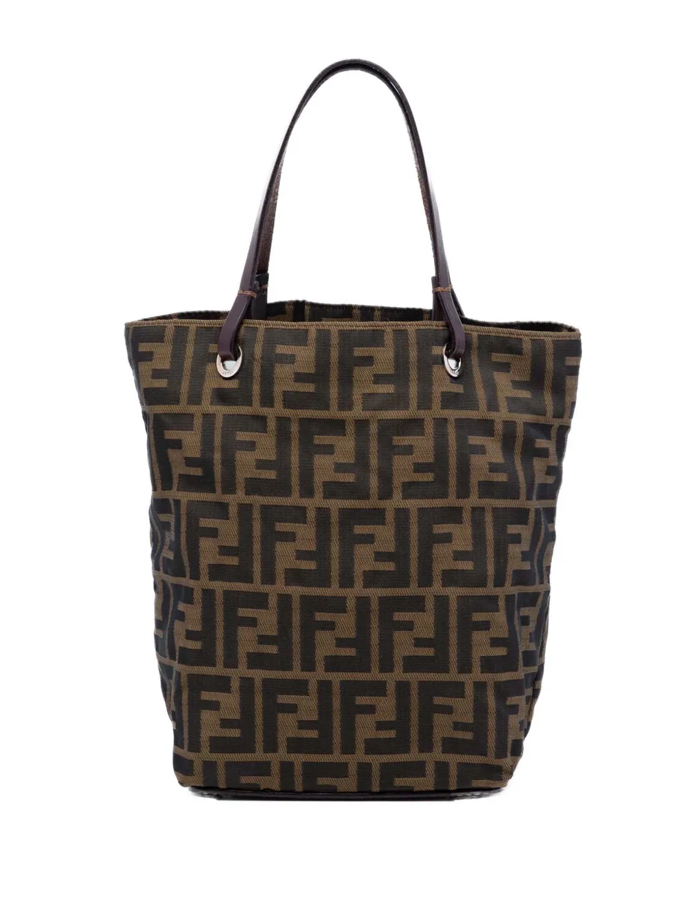 Fendi Pre-Owned 2000-2010 Zucca Canvas tote bag - Marrone