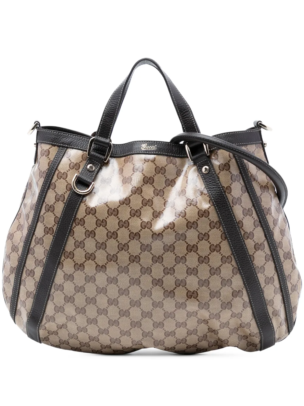 Gucci Pre-Owned 2016-2026 GG Crystal Abbey D Ring Convertible Tote satchel - Toni neutri