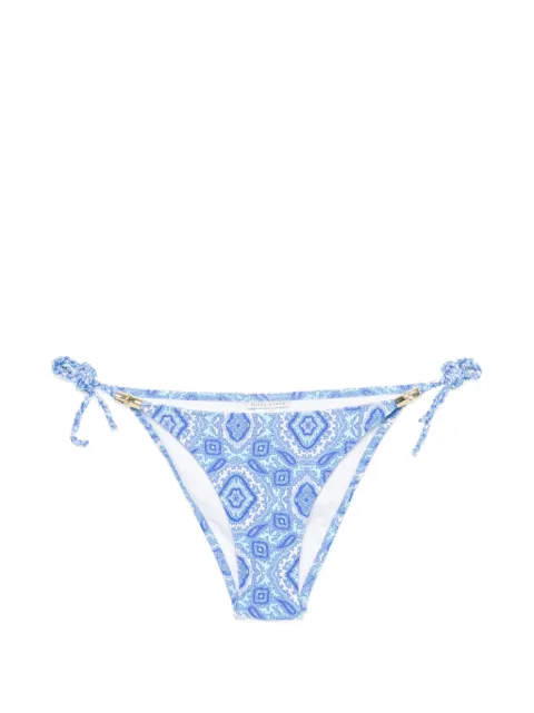 Heidi Klein paisley-print side-tie bikini bottoms
