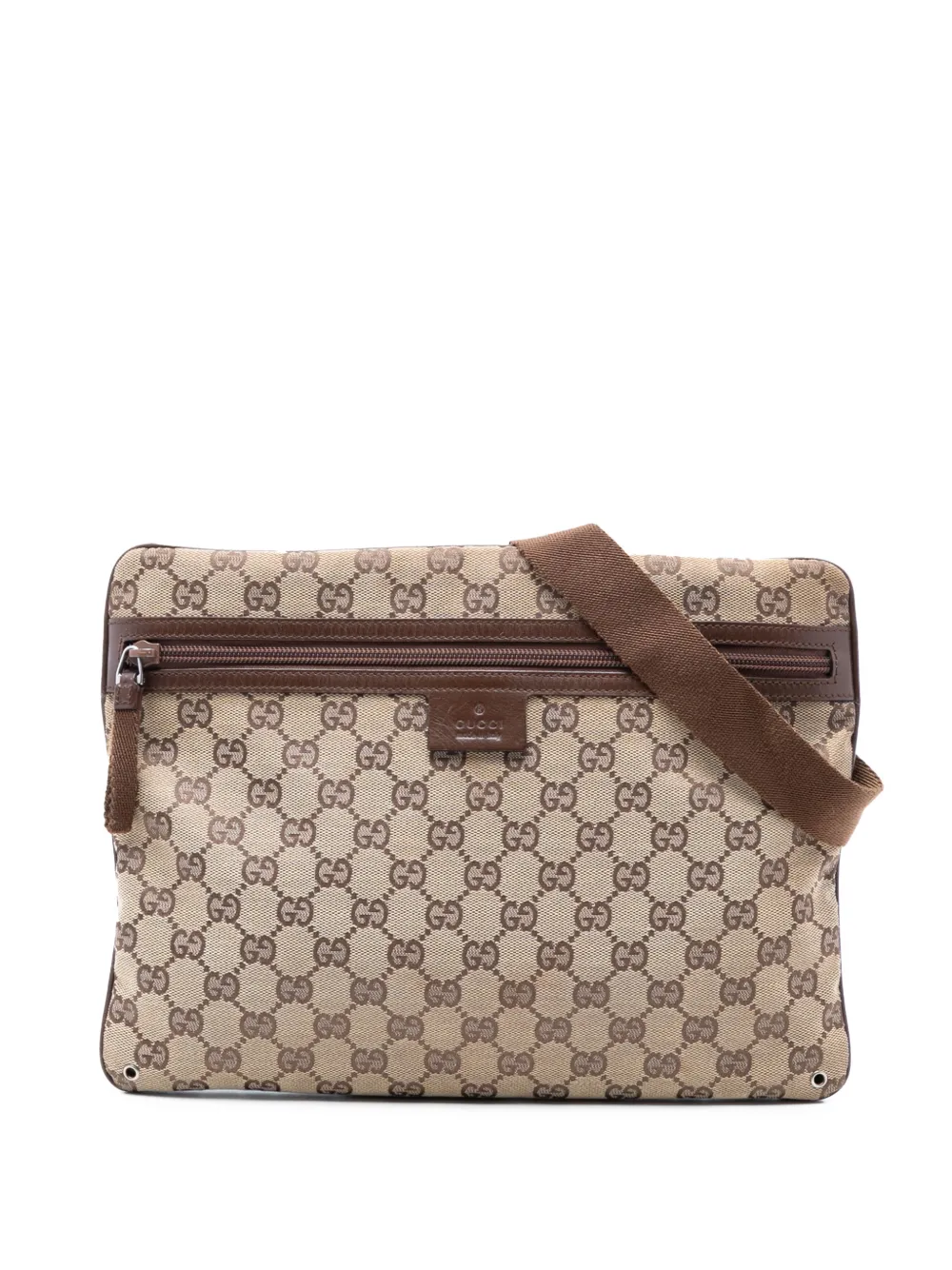 Gucci Pre-Owned 2000-2015 GG Canvas crossbody bag - Toni neutri