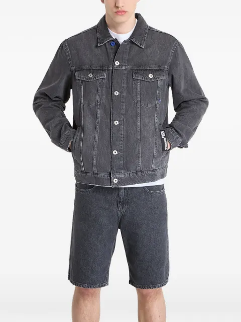 Karl Lagerfeld Jeans regular-fit logo-patch denim jacket