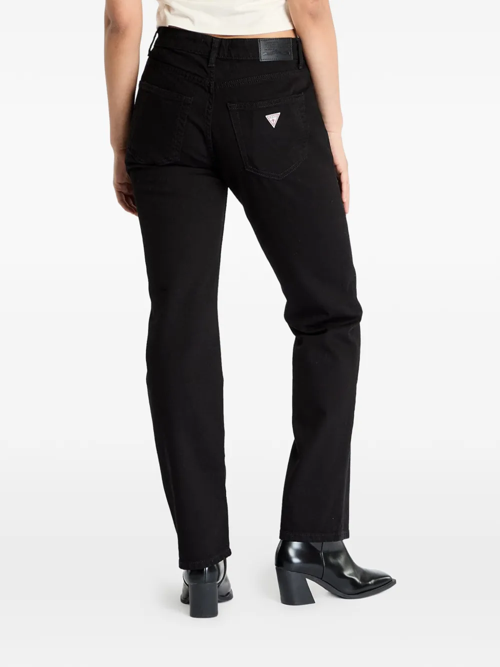 GUESS USA Straight jeans Zwart