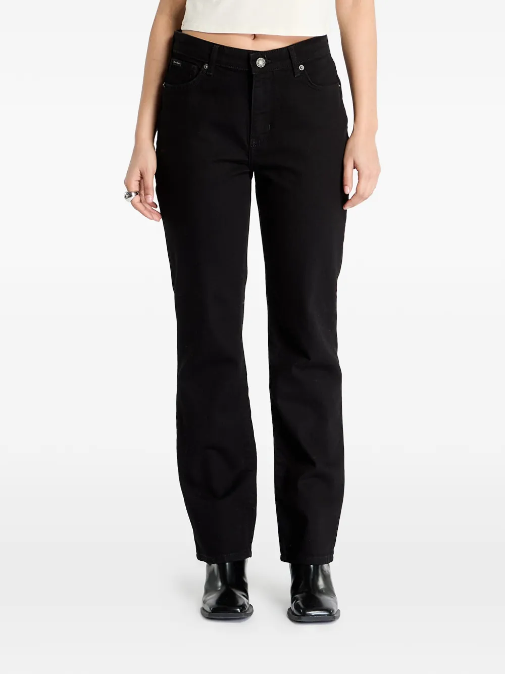 GUESS USA straight-leg jeans - Nero