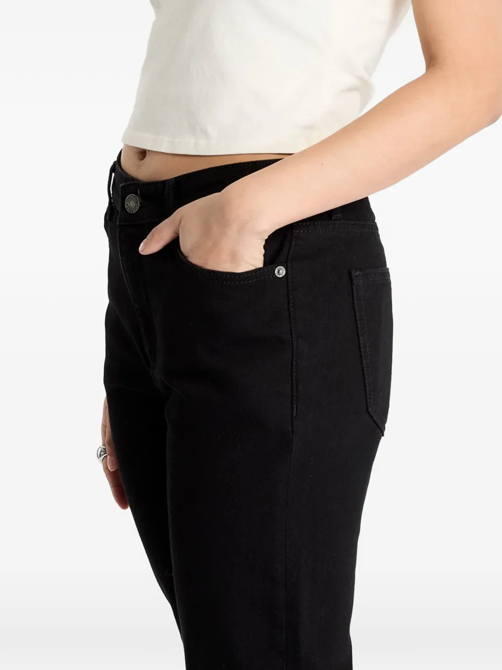 GUESS USA Straight jeans Zwart