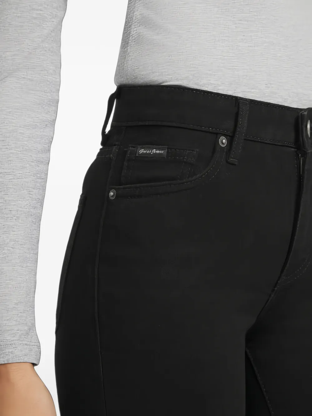 GUESS USA Straight jeans Zwart