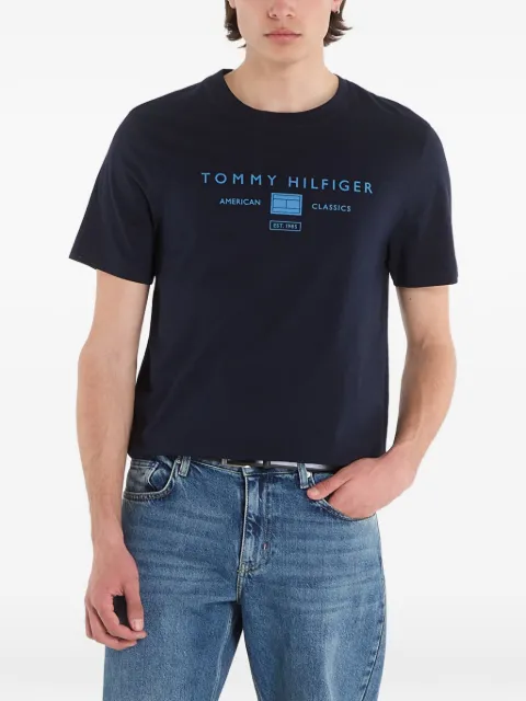 Tommy Hilfiger logo-print cotton T-shirt