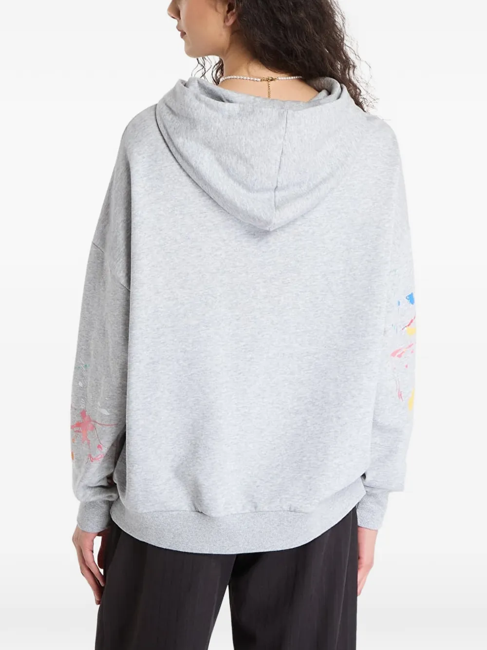 Desigual x Disney Mickey Mouse hoodie met grafische print Grijs