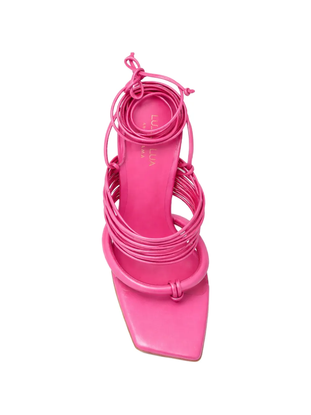 Amir Slama Sandalen met striksluiting Roze