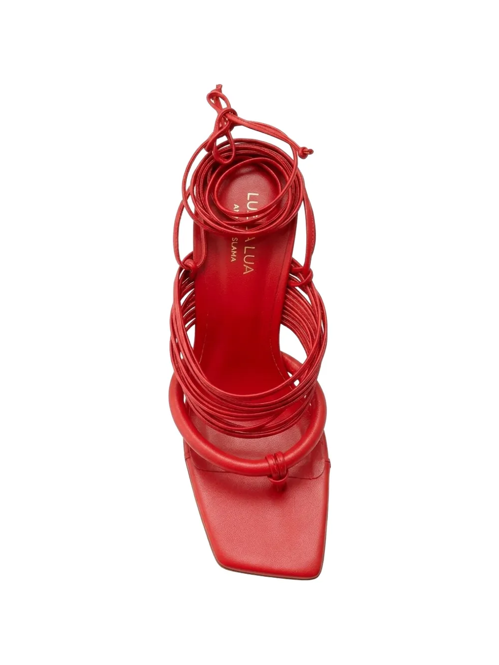 Amir Slama Sandalen met striksluiting Rood