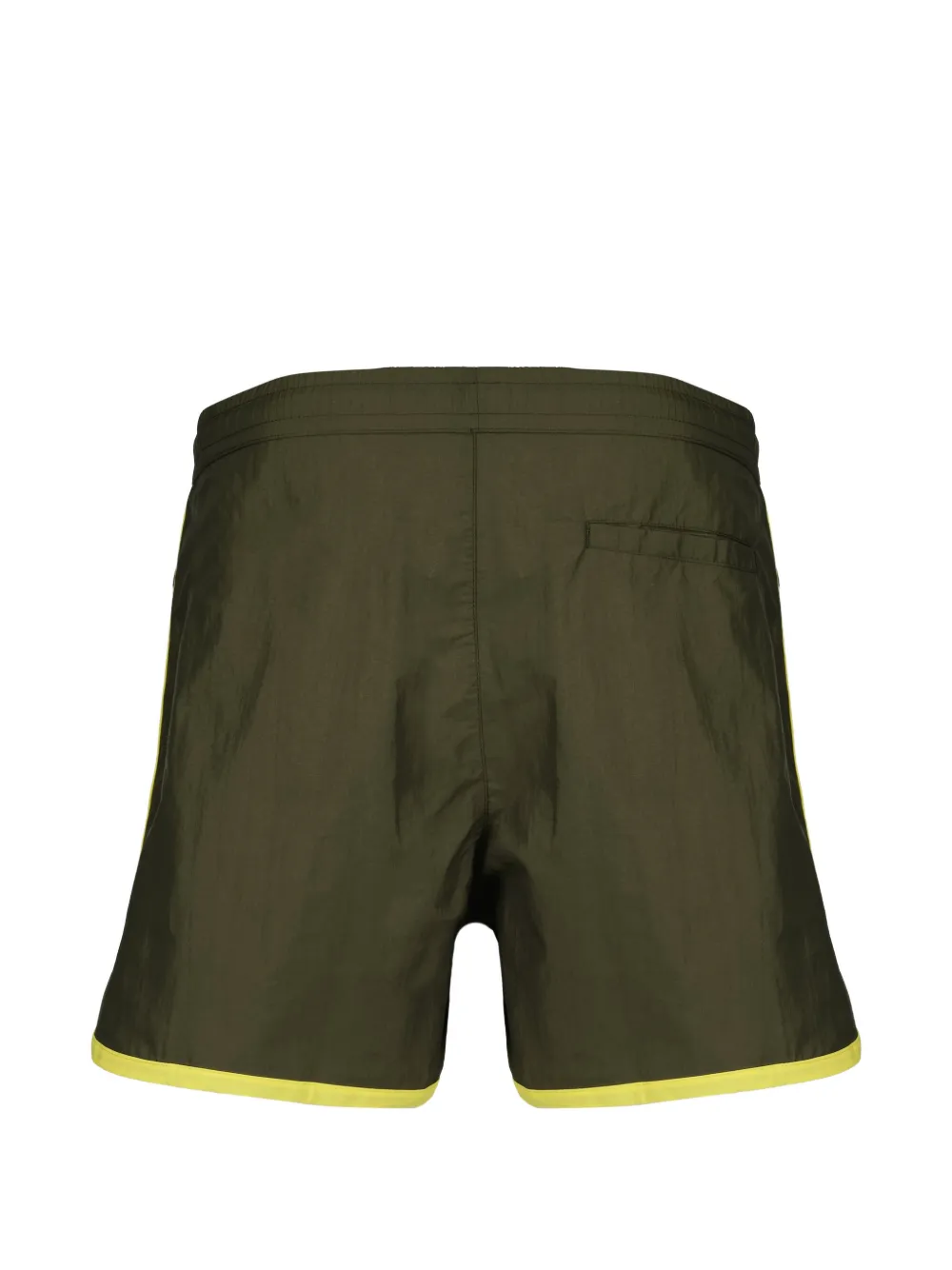 Drôle De Monsieur Shorts met logoprint Groen