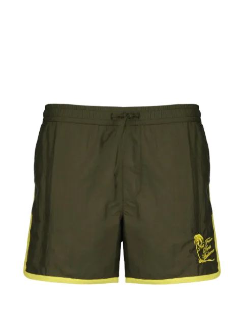 Drôle De Monsieur logo-print drawstring shorts