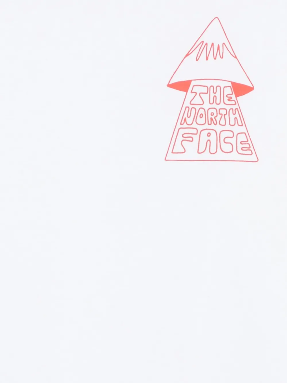 The North Face T-shirt Wit