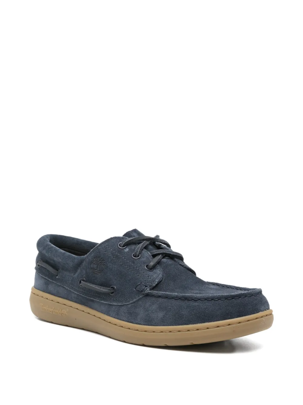 Timberland Suède bootschoenen Blauw