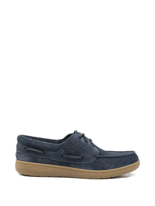 Timberland スエード デッキシューズ | ブルー | FARFETCH JP