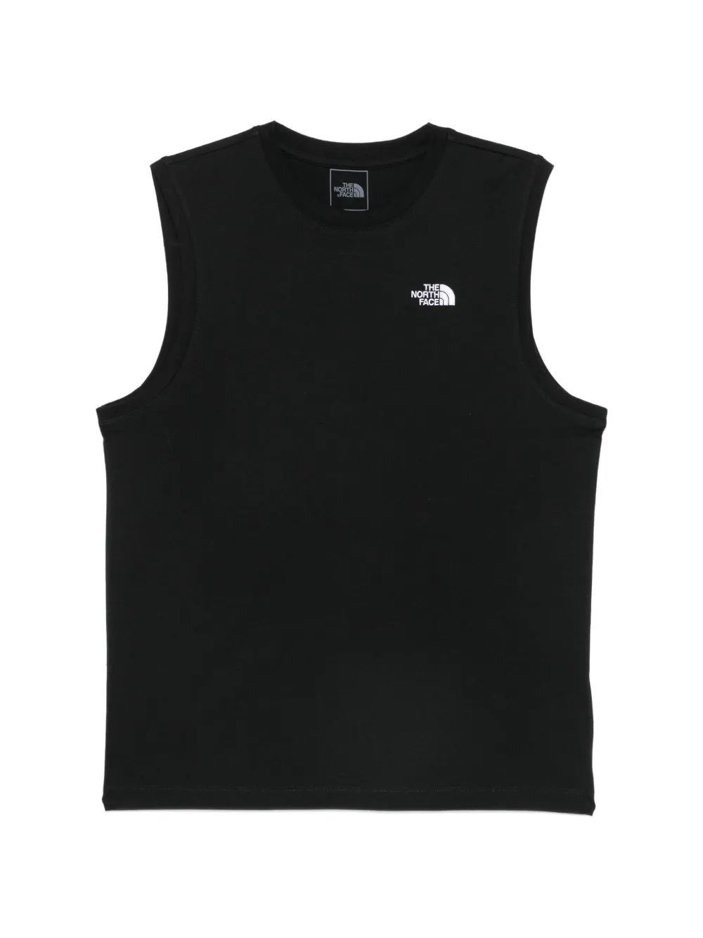 The North Face Top smanicato con logo - Nero