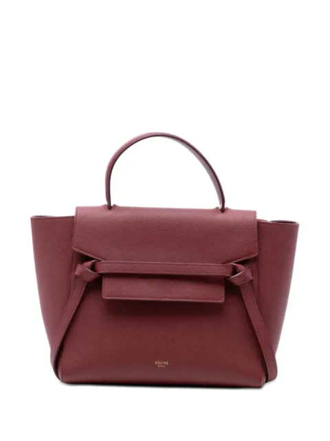 Celine Pre-Owned 2018 Micro Grained Calfskin Belt Bag satchel