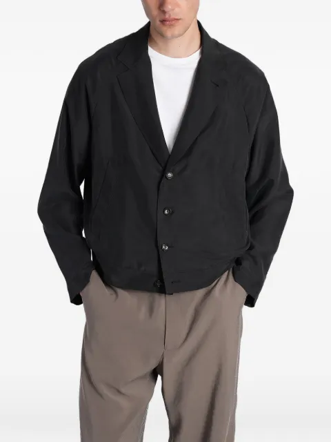 Emporio Armani pleat-detail jacket