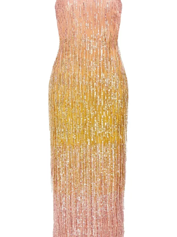 aje gold sequin dress 18 Aje Gold Wedding Dress ideas