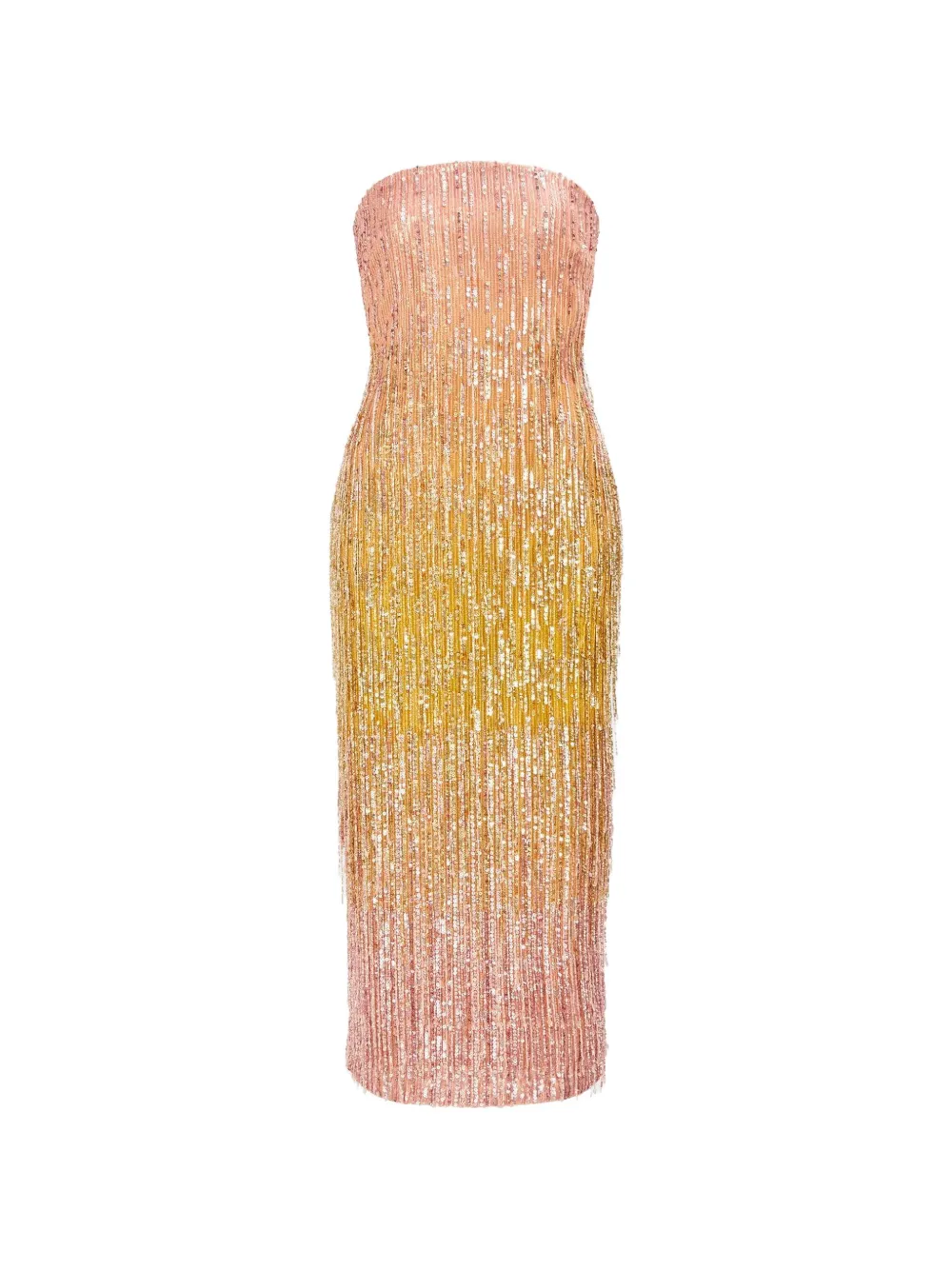 Aje Amulet sequin-embellished midi dress - Rosa