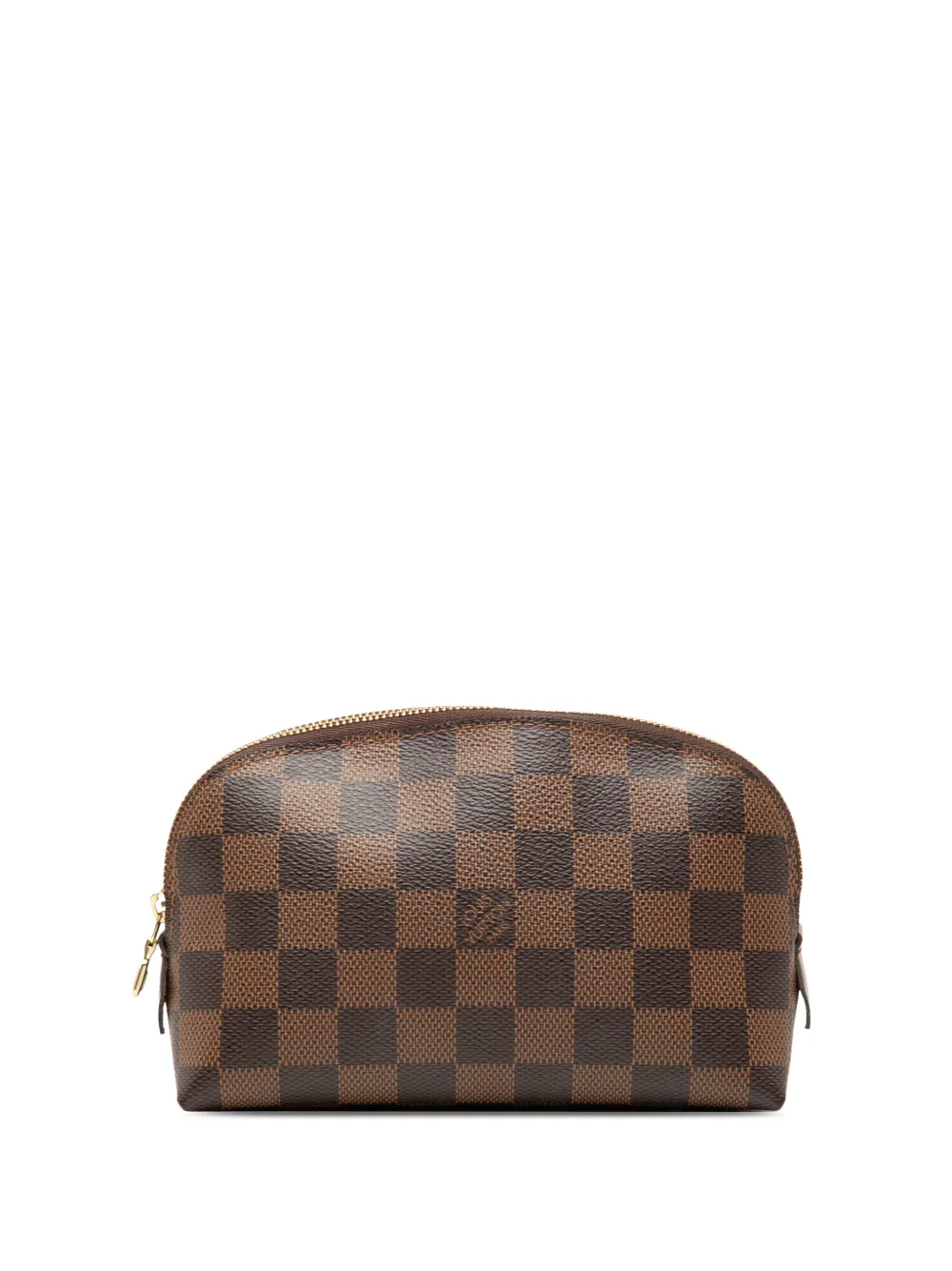 Louis Vuitton Pre-Owned 2012 Damier Ebene Cosmetic Pouch clutch bag - Braun