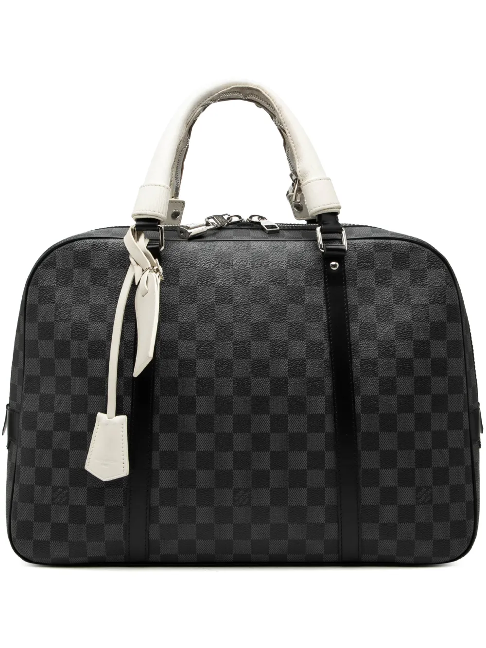 Louis Vuitton Pre-Owned 2008 Damier Graphite Jorn travel bag - Grigio