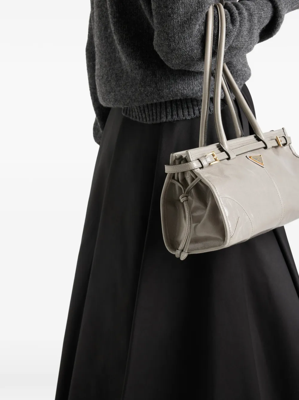 Prada Chino midi-rok Zwart