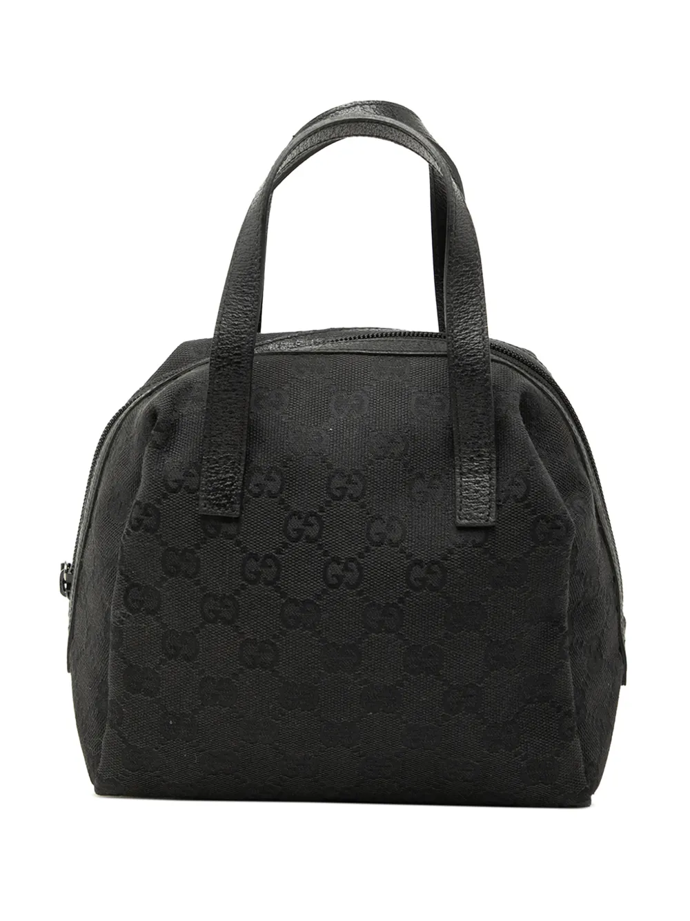 Gucci Pre-Owned 2000-2015 Mini GG Canvas Balthus Tofu Bag handbag - Black