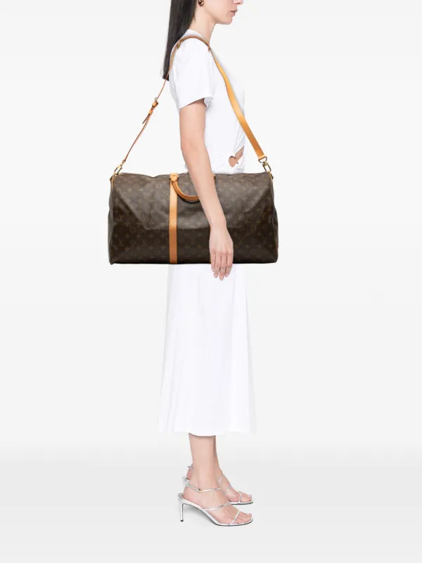 Louis Vuitton Pre-Owned 1995 モノグラム キーポル バンドリエール 55