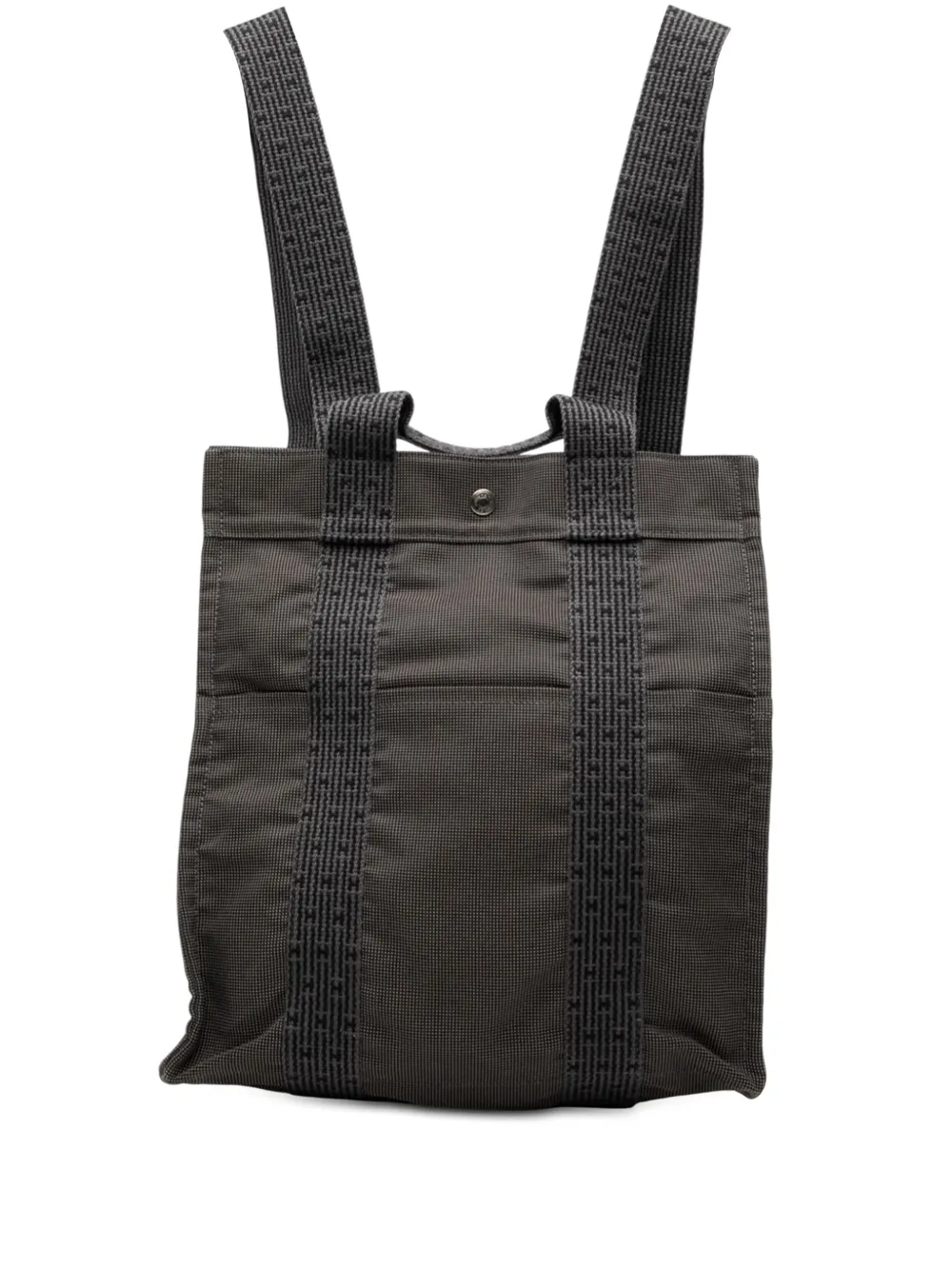 Hermès Pre-Owned 1990-2010 Canvas Herline MM backpack - Grau