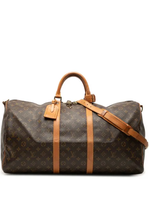 Louis Vuitton Pre-Owned bolsa de viaje Keepall Bandouliere 55 con monograma 1993
