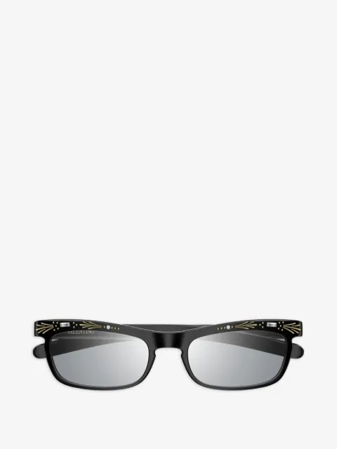 VALENTINO GARAVANI EYEWEAR lunettes de soleil à ornements en cristal VLogo Signature