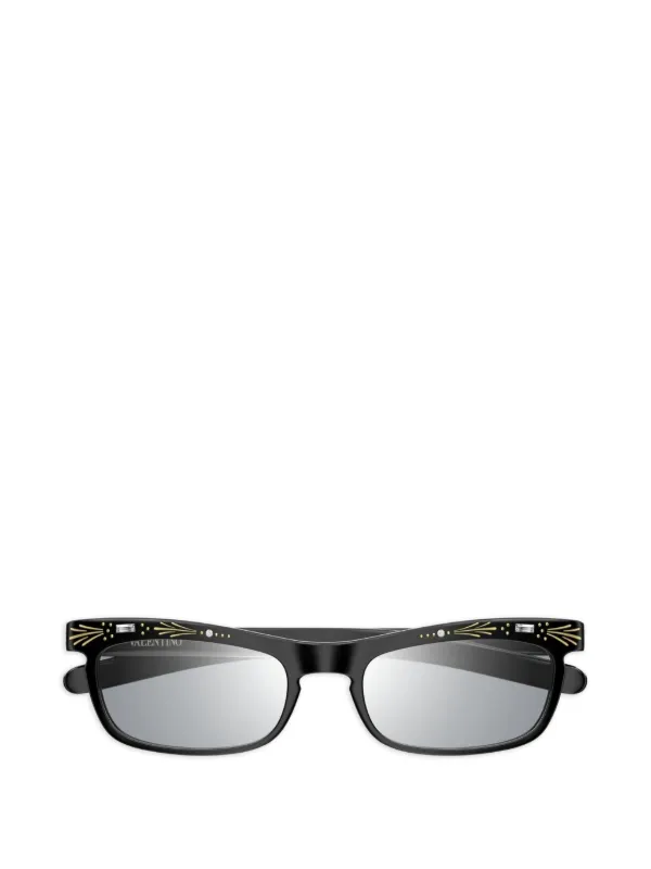 VALENTINO GARAVANI EYEWEAR Vロゴ シグネチャービジュートリム