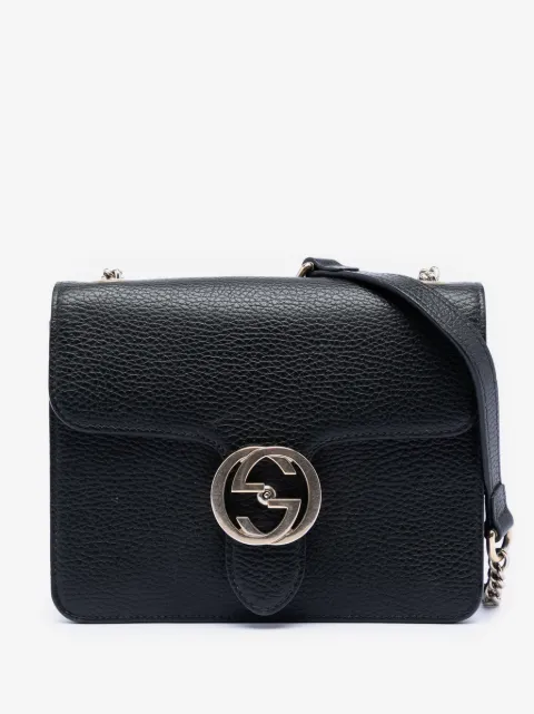 Gucci Pre-Owned 2016-2025 Small Dollar Calfskin Interlocking G crossbody bag