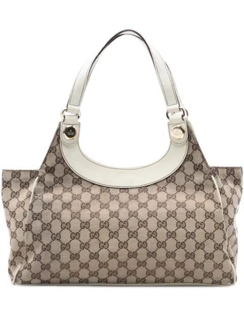 Gucci Pre-Owned 2000-2015 mittelgroße GG Charmy Schultertasche aus Canvas