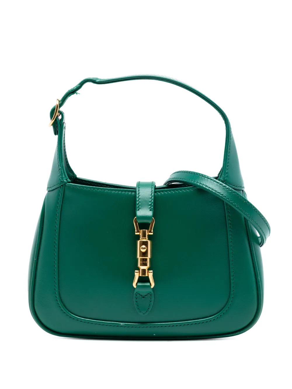 Gucci Pre-Owned 2016-2026 Mini Calfskin Jackie 1961 crossbody bag - Verde