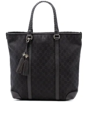 Gucci Pre-Owned 2016-2026 グッチシマ ハンドバッグ | ブラック